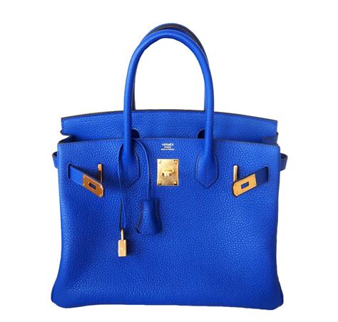 hermes birkin 30 blue electric|cheapest Hermes bag price.